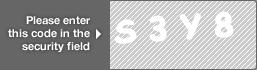 captcha code for visual authentication  letter S number 3 letter Y number 8